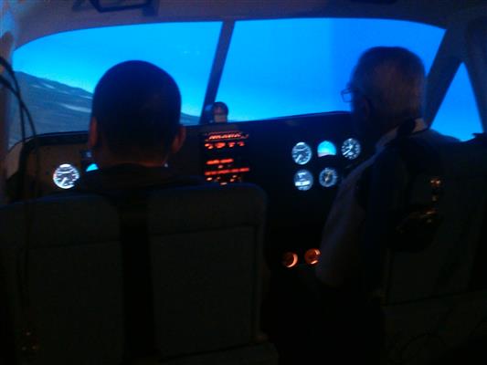 pesawat simulator