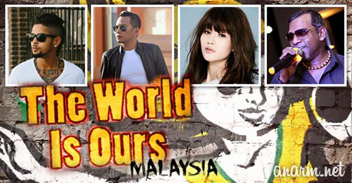 penyanyi lagu the world is ours