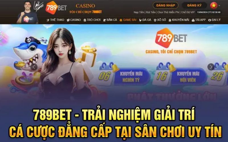 Nhà cái 789BET - Lựa chọn hàng đầu tại châu Á